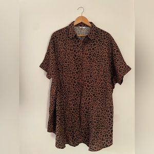 Ascot and Hart leopard print dress
